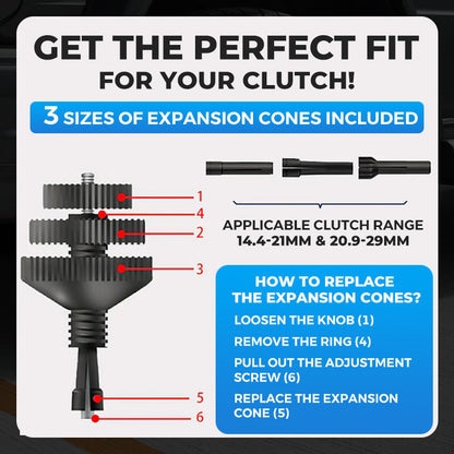 ⚙️ Single-Disc Clutch Alignment Tool