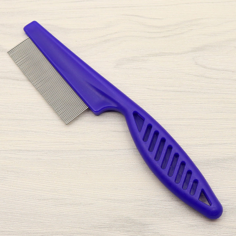 🐾 BUY 1 GET 1 FREE! 🛁 Multifunctional Pet Grooming Comb – Fine stainless steel needles – Removes tear stains, fleas & tangles – gentle on skin, effective for cats and dogs ✨🐶