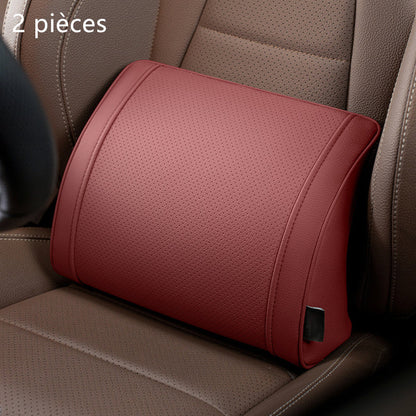 🚗Ergonomic Headrest and Lumbar Support Set for Car Seats