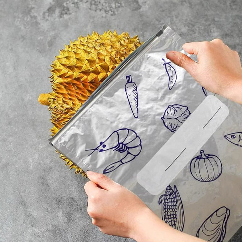 🌿 Ditch the Plastic! Reusable Aluminum Foil Bags – Eco-Friendly Food Storage. ♻️