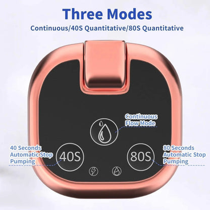 🏠 Automatic dispenser pump – multifunctional, silent & perfect for home, office, summer cottage & camping, fits most standard bottles 🌿