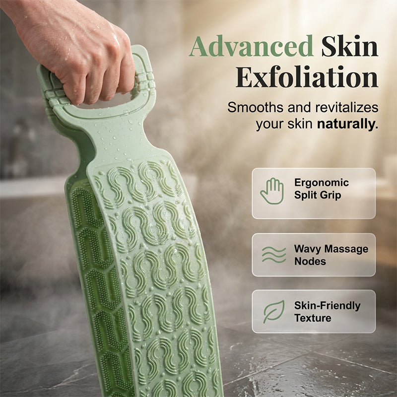 🛁Deep Cleansing Silicone Back Scrubber🫧🧼