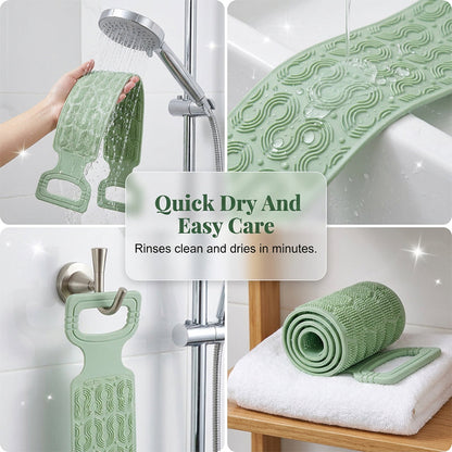 🛁Deep Cleansing Silicone Back Scrubber🫧🧼