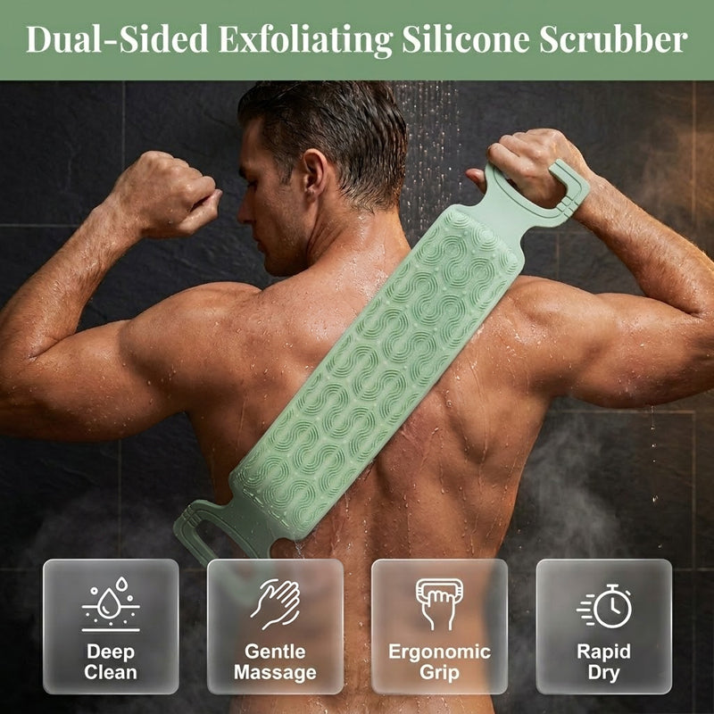 🛁Deep Cleansing Silicone Back Scrubber🫧🧼