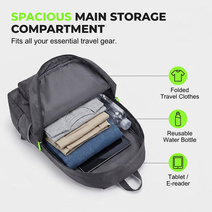 🎒 ✨Foldable Convertible Backpack Tote 3-in-1 Travel Bag – Backpack, Bag & Shoulder Bag in one – compact, versatile & perfect for travel, everyday life & work