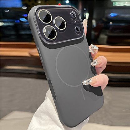 Magnetic Phone Case with Built-in Lens Protector