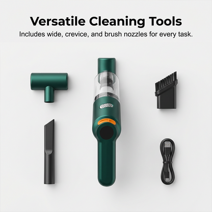 🚗🪶Cordless Car Vacuum with 10,000Pa Suction & Washable HEPA Filter🧰