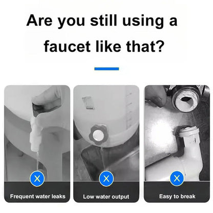 Drain Water Tanks Instantly! Leak-Proof Plastic Tank Tap