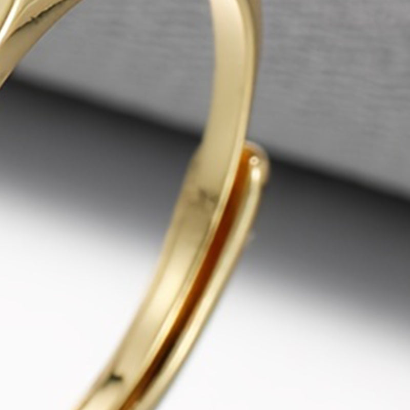 Minimalist Initial Ring for Everyday Elegance