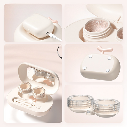 Portable Ultrasonic Contact Lens Cleaner