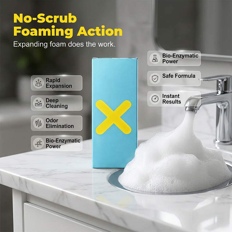 🔥HOT SALE 50% OFF🔥Active Oxygen Drain Cleaner Powder