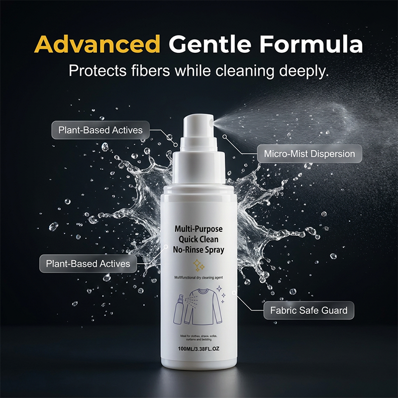 Multi-Purpose Quick Clean No-Rinse Spray