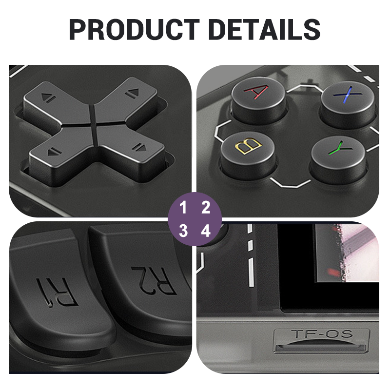 Multi-Functional Portable Mini Game Console