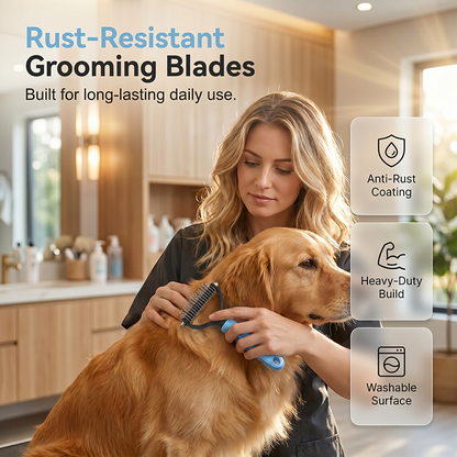 2-in-1 Pet Dematting Comb