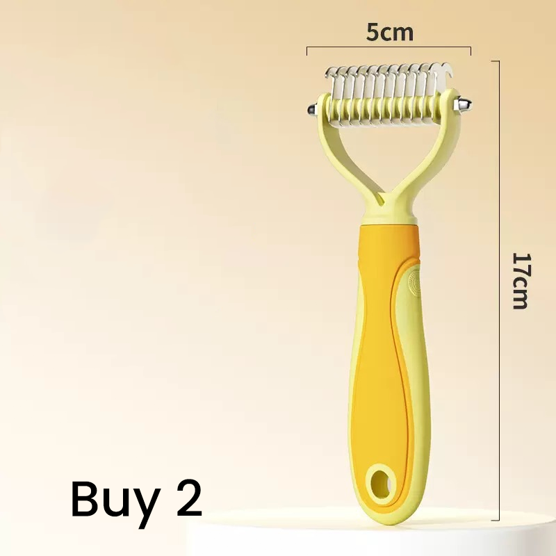2-in-1 Pet Dematting Comb