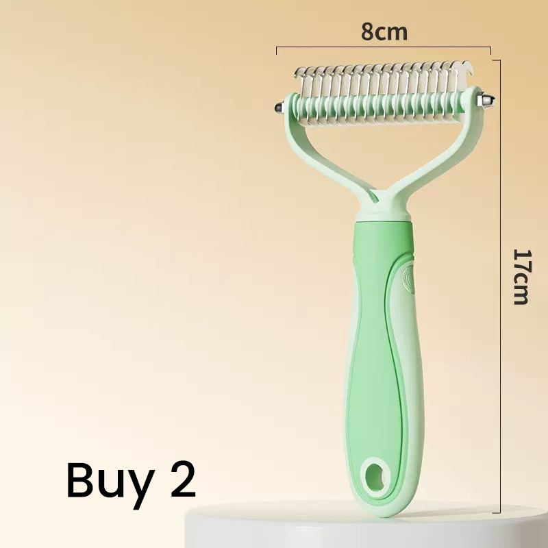 2-in-1 Pet Dematting Comb