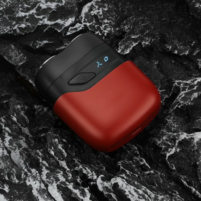 🪒⚡ Dual-head electric shaver – waterproof, USB-charging, perfect for travel!