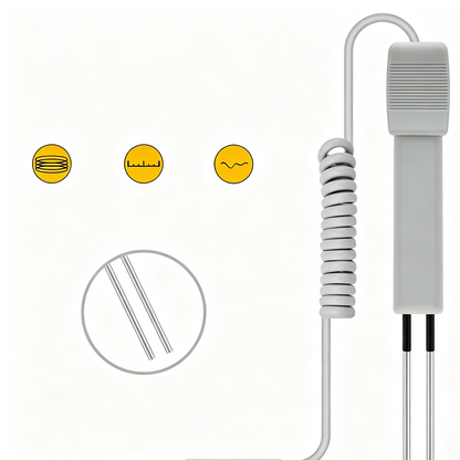 💧pH & Chlorine Tester – Dual Probes, Retractable Cord, portable, for Pools and Spas