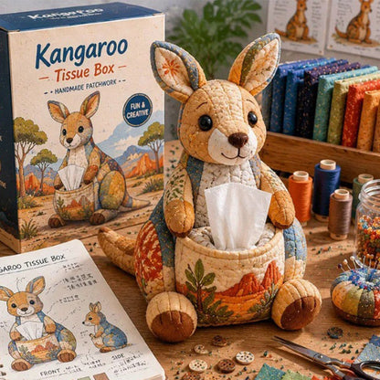 Cute Little Animals DIY Tissue Box Material Kit