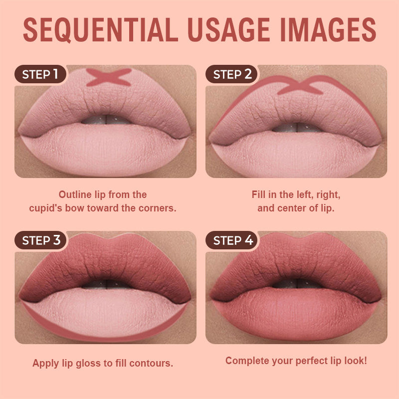 Long-Lasting & Waterproof Matte Lipstick Set