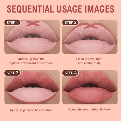 Long-Lasting & Waterproof Matte Lipstick Set