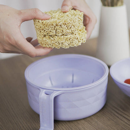 Multifunctional Ramen Bowl Set with Water Filter Bowl
