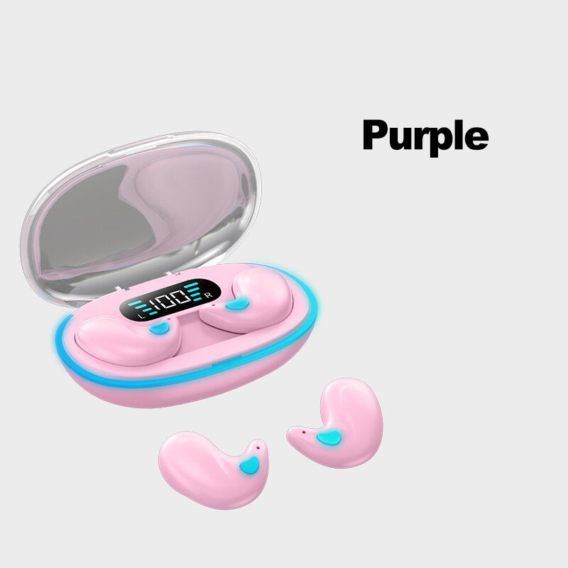 Invisible Wireless Sleep Earbuds Set with Smart Noise Cancellation