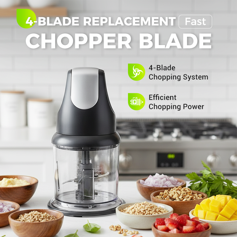 4-Blade Replacement Chopper Blade