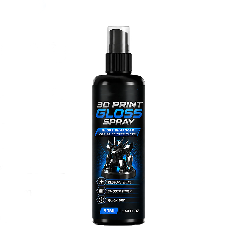 🎨✨ 3D print gloss spray – smooths layers, quick-dry, high-shine finish!