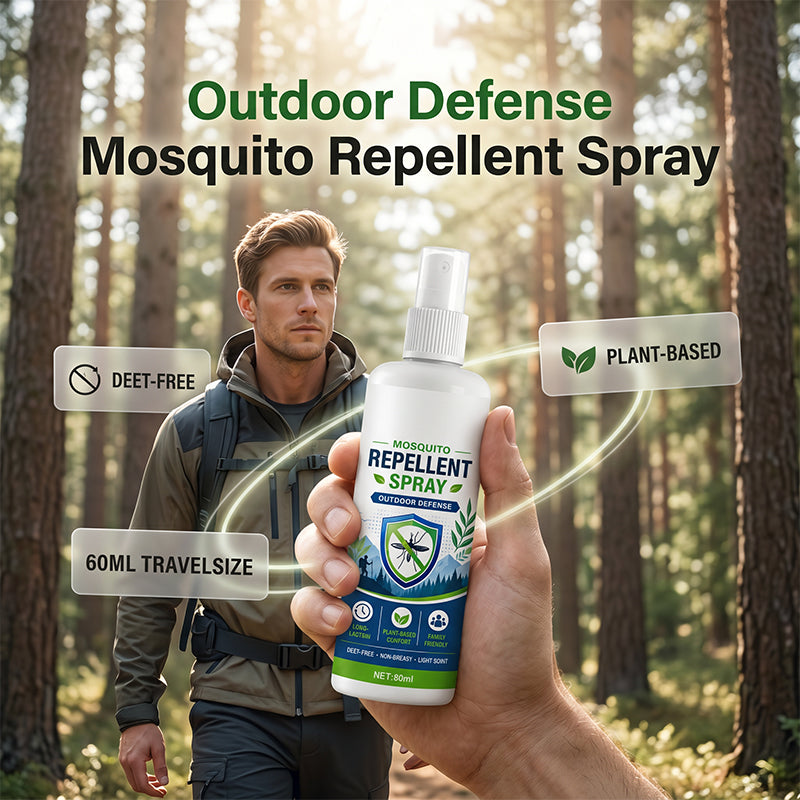 Plant-Based Outdoor Mosquito Repellent Spray