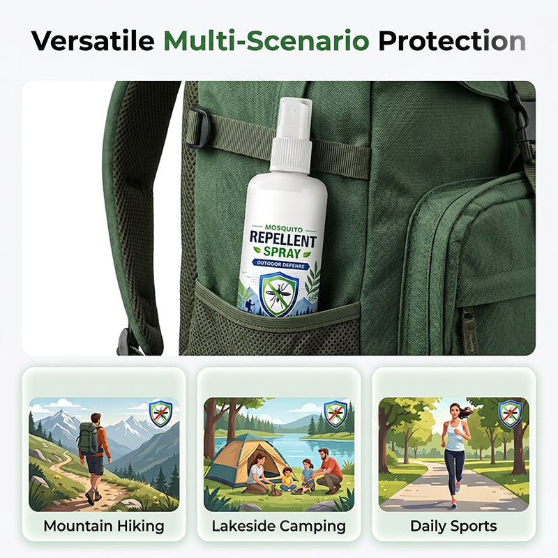 Plant-Based Outdoor Mosquito Repellent Spray