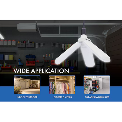Foldable LED Garage Ceiling Light