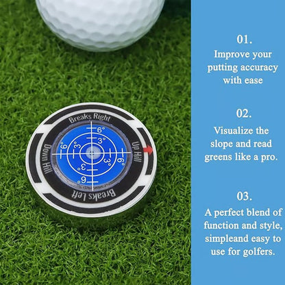 🎁2026 New Arrivals 50% OFF💥Precision Golf Green Reading Level & Ball Marker