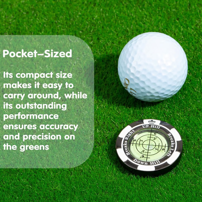 🎁2026 New Arrivals 50% OFF💥Precision Golf Green Reading Level & Ball Marker