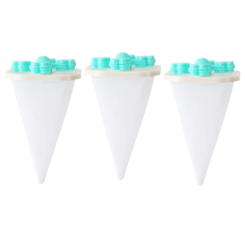 Floating Lint & Pet Hair Catcher for Washing Machines 🧺✨ – Reusable Laundry Debris Filter for Cleaner Clothes