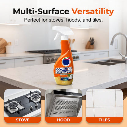 🧽✨ Kitchen degreaser spray – dissolves grease fast, fresh scent, no harsh odors!