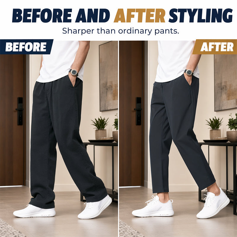 Summer Casual Slim-Fit Cropped Pants