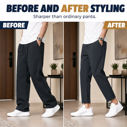 Summer Casual Slim-Fit Cropped Pants