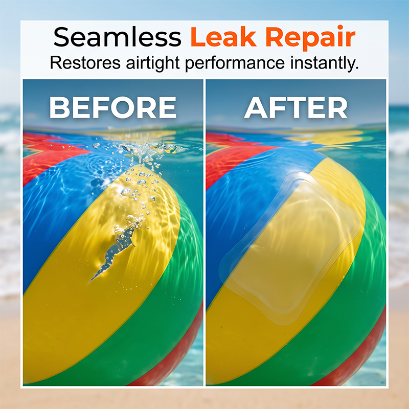 Waterproof Swim Ring Repair Glue with Scraper and Precision Nozzle