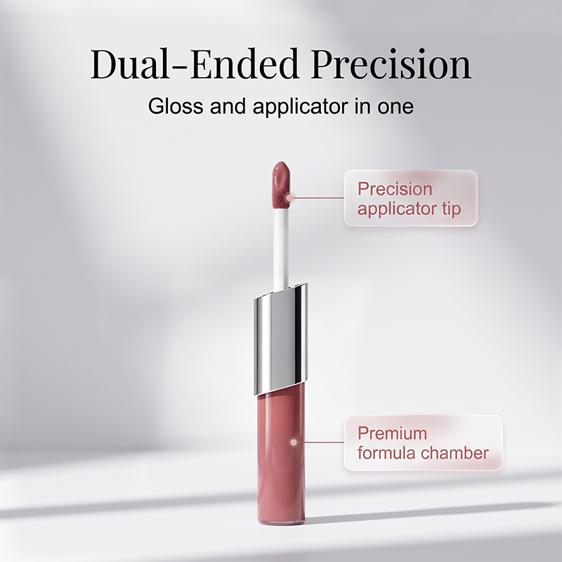 Dual-Ended Long-Lasting Liquid Lipstick