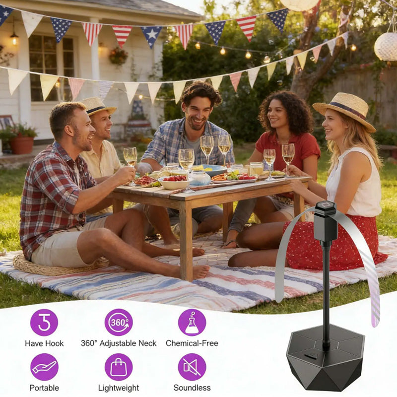 Rechargeable Fly Fans for Tables