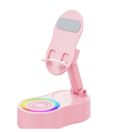 3-in-1 RGB Light Speaker Phone Stand
