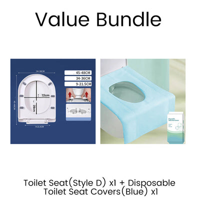 Durable Slow-Close Toilet Seat