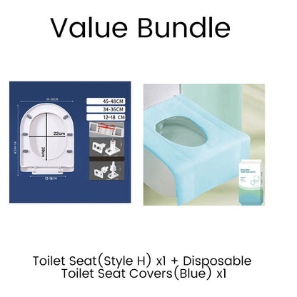 Durable Slow-Close Toilet Seat