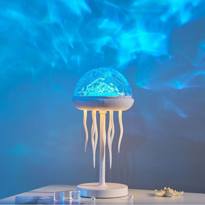 Rechargeable Jellyfish Aurora Lamp with Remote