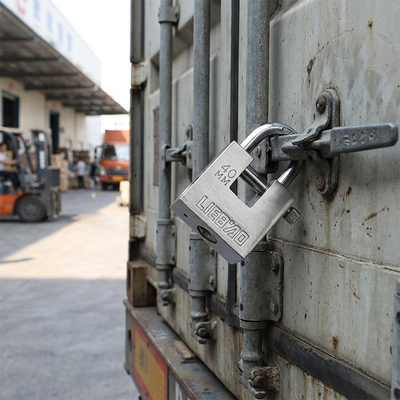 High-Security Shackle Lock for Garages and Motorcycles