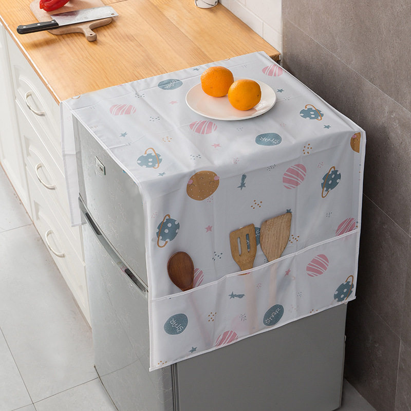 🧊 Buy 1 Get 1 Free! 🛡️Refrigerator Top Dust Cover – Dust-proof, Wipe-clean & Universal fit