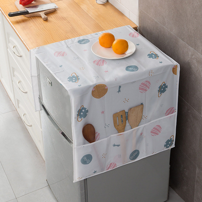 🧊 Buy 1 Get 1 Free! 🛡️Refrigerator Top Dust Cover – Dust-proof, Wipe-clean & Universal fit