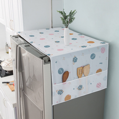 🧊 Buy 1 Get 1 Free! 🛡️Refrigerator Top Dust Cover – Dust-proof, Wipe-clean & Universal fit