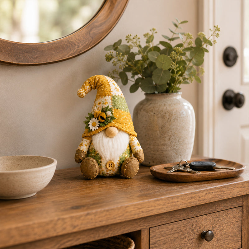 DIY Patchwork Gnome Sewing Kit